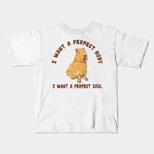 Capybara Funny Kids T-Shirt